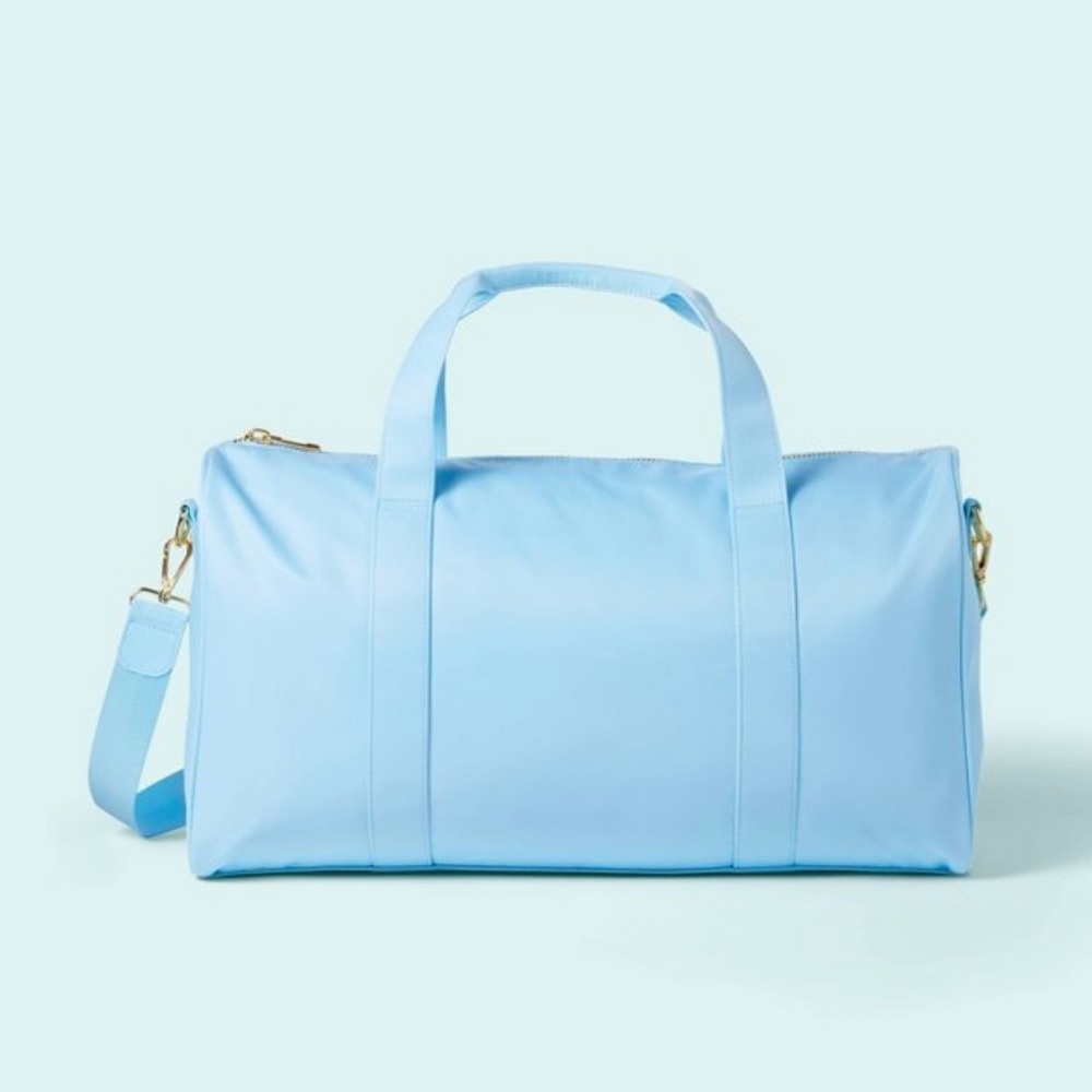 SOLD 💙💙NWT Stoney Clover x Target Light Blue Duffle Bag💙